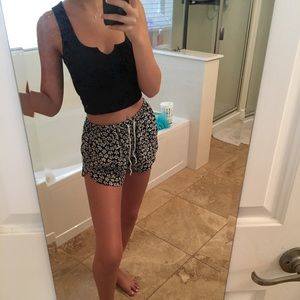 Brandy Melville floral shorts